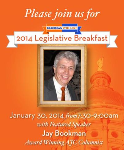 2014 Legislative Breakfast with Jay Bookman